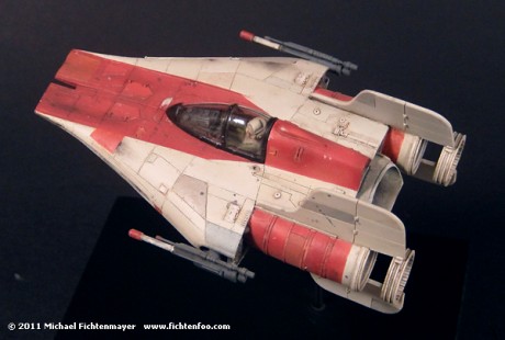 Completed Â» 1/72 A-Wing Starfighter – FichtenFoo