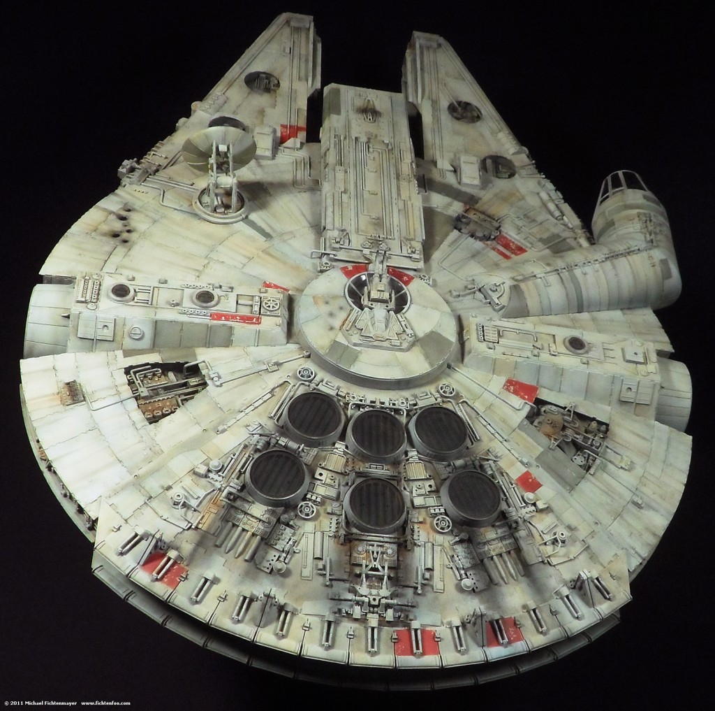 Completed Â» Millennium Falcon [Fine Molds 1/72 Scale] – FichtenFoo