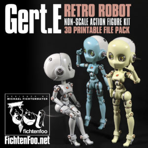 AUG Gert.E Retro Robot (Files Only)