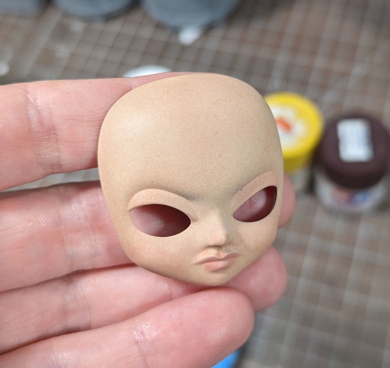 Tutorial » Simple Doll Faceup using my Maude figure FichtenFoo