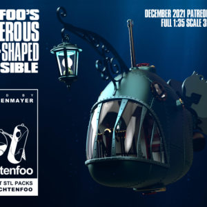 FichtenFoo's Cantankerous Anglerfish-Shaped Submersible (FILES ONLY)